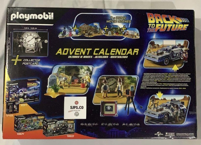 PLAYMOBIL BACK TO THE FUTURE ADVENT CALENDAR 3 ( SELEAD), Hobbies