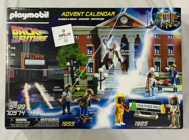 PLAYMOBIL BACK TO THE FUTURE ADVENT CALENDAR 1 ( SEALED), Hobbies & Toys, Toys & Games on Carousell