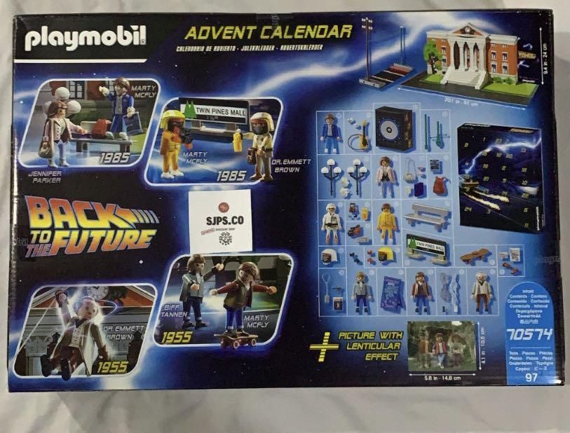 PLAYMOBIL BACK TO THE FUTURE ADVENT CALENDAR 1 ( SEALED), Hobbies & Toys, Toys & Games on Carousell