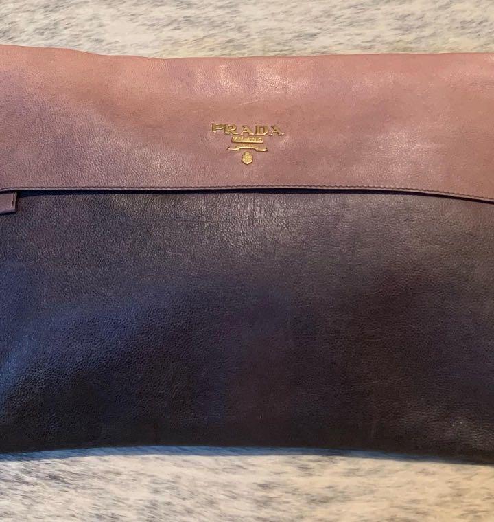 Prada Ombre Clutch Bag