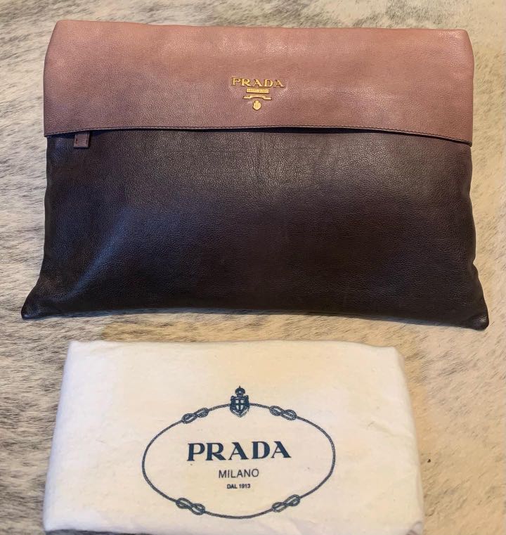 Prada ombre clutch shop