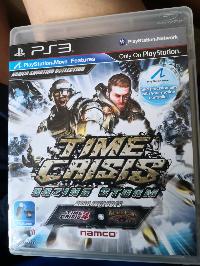 Shooter Time Crisis Razing Storm Ps4 Gun PlayStation Time Crisis