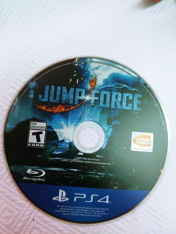 PS4 JUMP FORCE (Category: PlayStation) located in Singapore. Submitted by jazxlee (Listing ID 1132776721, Image 2). Description: Nice fighting game ever Nice to play with friend with a lot combo skills R3 version.