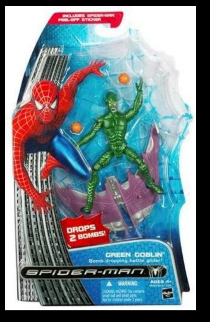 Marvel Legends Spider Man 2002 Movie Green Goblin 4" Loose Figure 