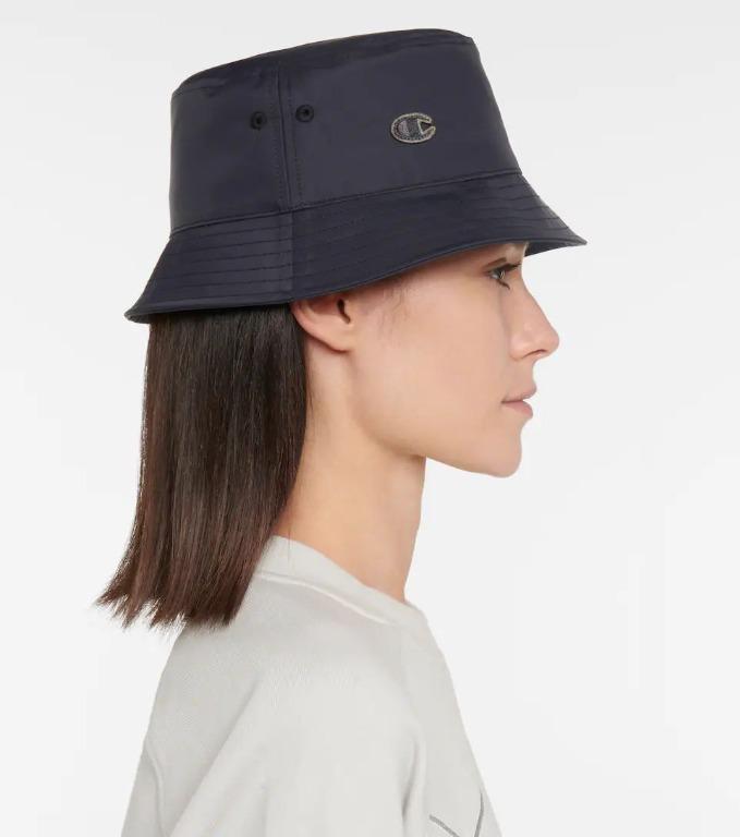 Rick Owens x champion Nylon bucket hat, 名牌, 服裝- Carousell