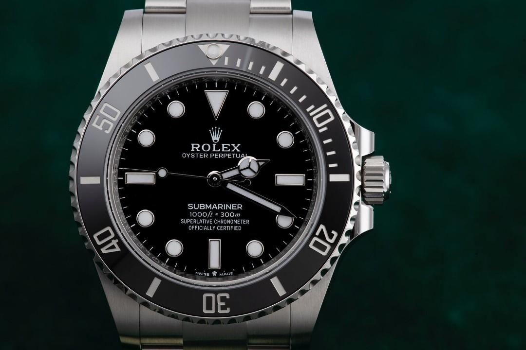 Rolex Submariner No Date Ceramic 41m - New in Box, Fesyen Pria, Jam Tangan  di Carousell