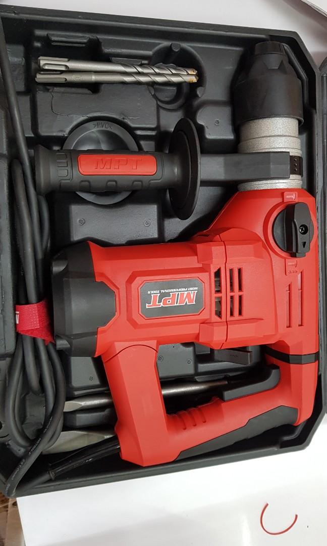 Rotary Hammer MPT MRH3203 1500W Furniture Home Living Home