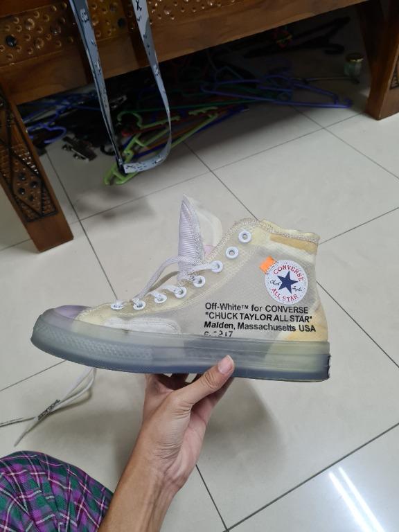 Converse off online white rep