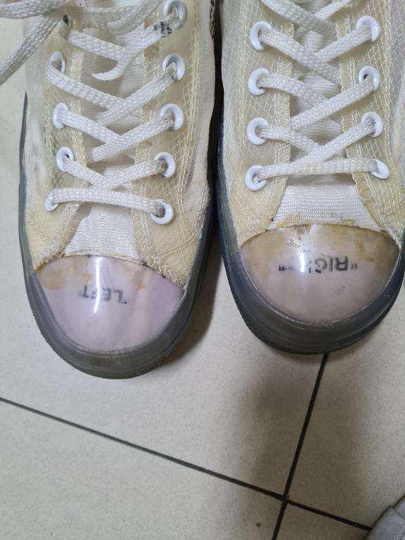 Converse x hotsell off white sample