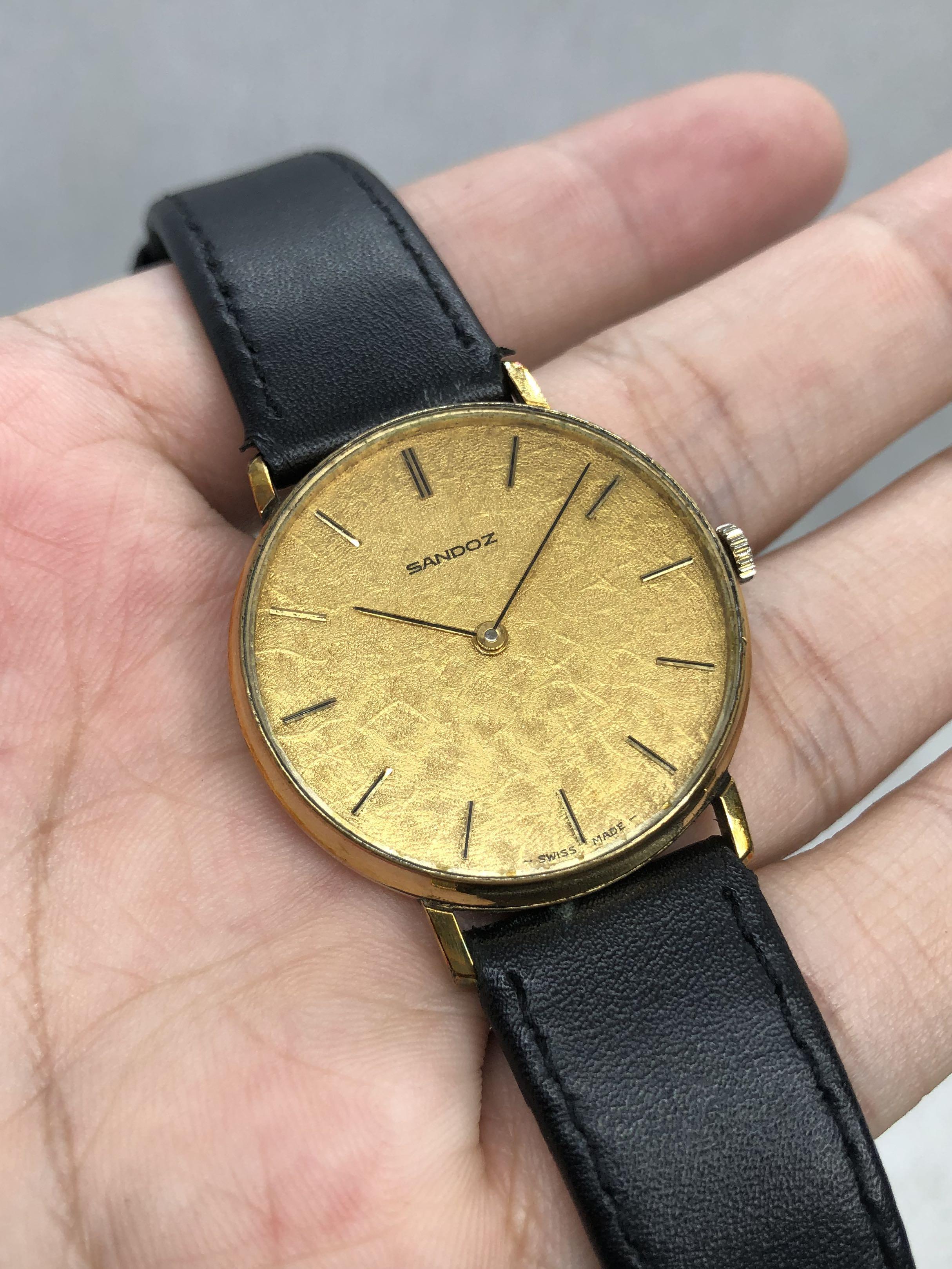 Vintage sandoz deals watch