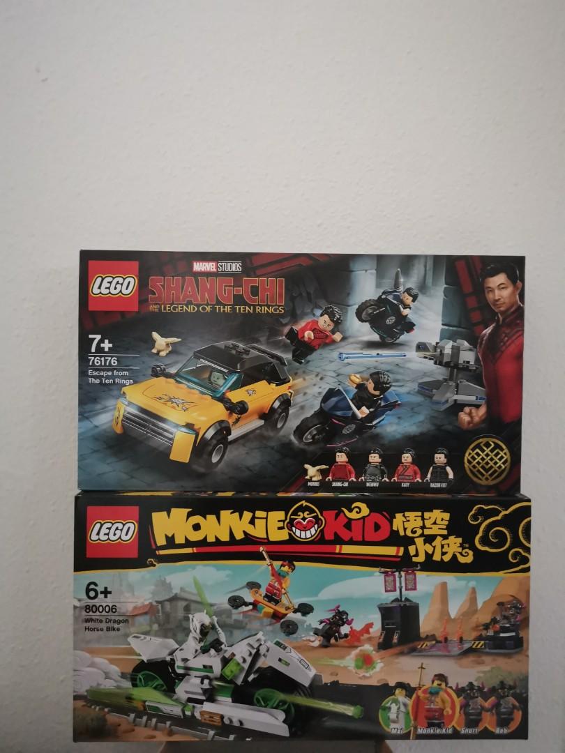 Shang-Chi Legend of the Ten Rings Monkie Kid White Dragon Horse