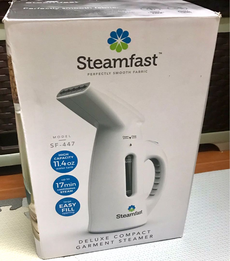 how to use steamfast compact steamer