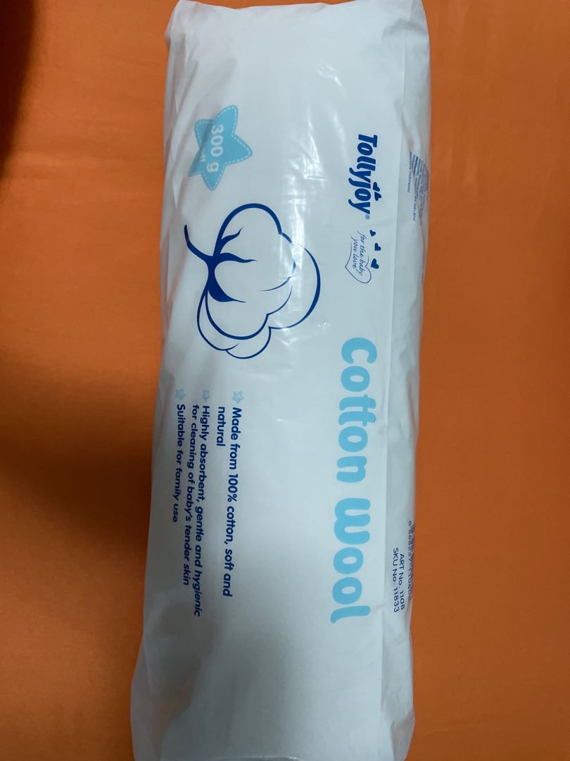 Tollyjoy Cotton wool, Babies & Kids, Bathing & Changing, Other Baby Bathing & Changing Needs on