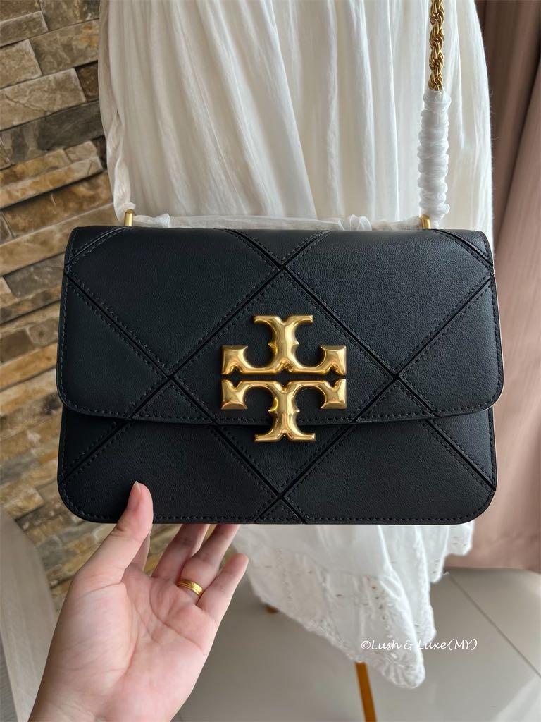 Tory Burch Eleanor Diamond Quilt Leather Convertible Shoulder Bag