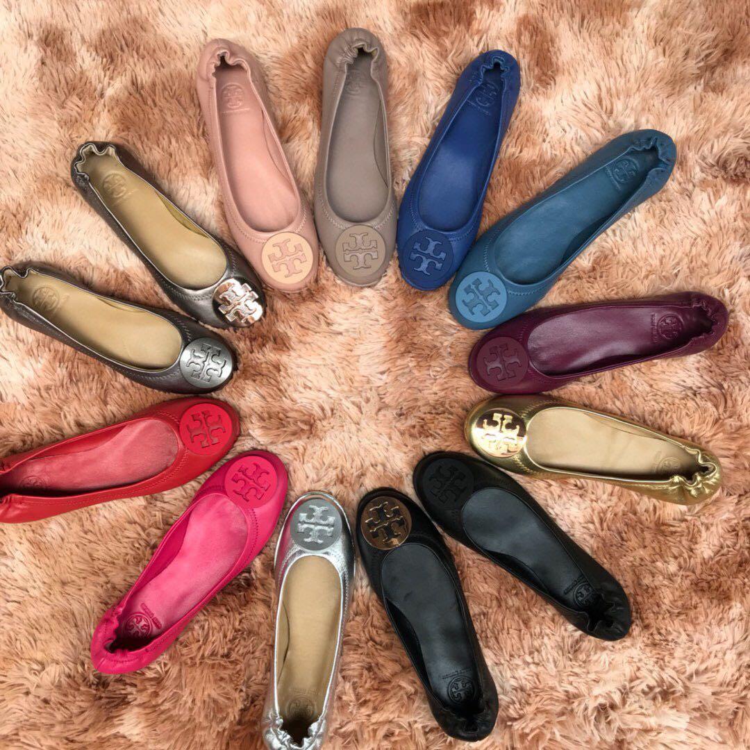 Tory Burch Flat Shoes, Women's Fashion, Footwear, Flats on Carousell