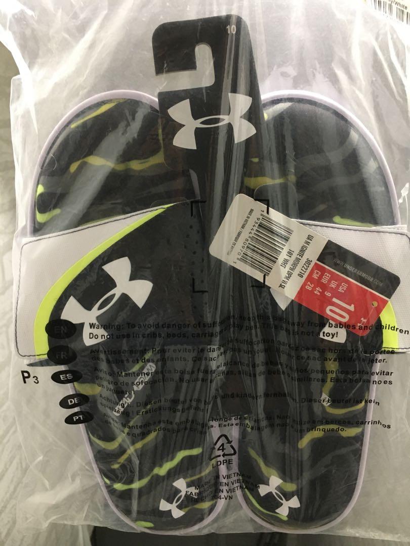 Under Armour UA Ignite VI Morph DPM adjustable strap Slides (Category: Slippers & Slides) located in Manila. Submitted by 30secondstomas (Listing ID 1132908143, Image 2). Description: BNDS Size US Men’s 10 GCash / Bank Transfer.