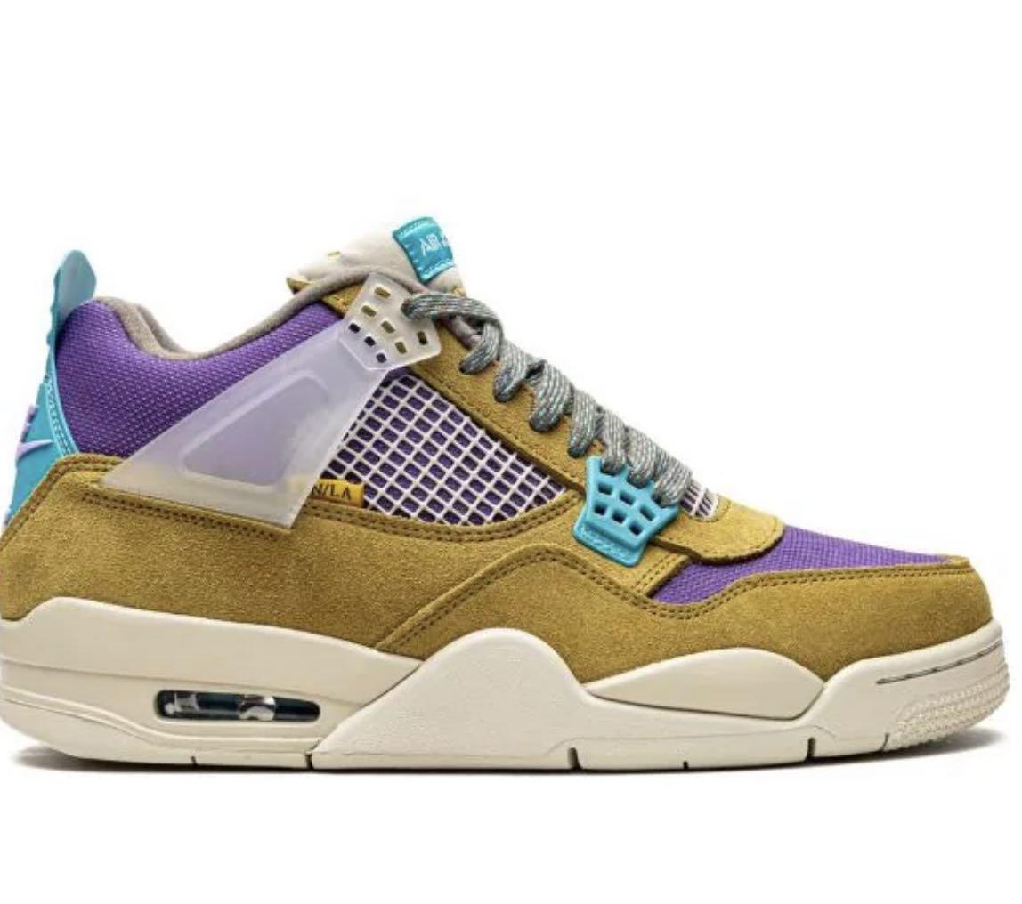 Union Air Jordan 4 Desert Moss, Men's 