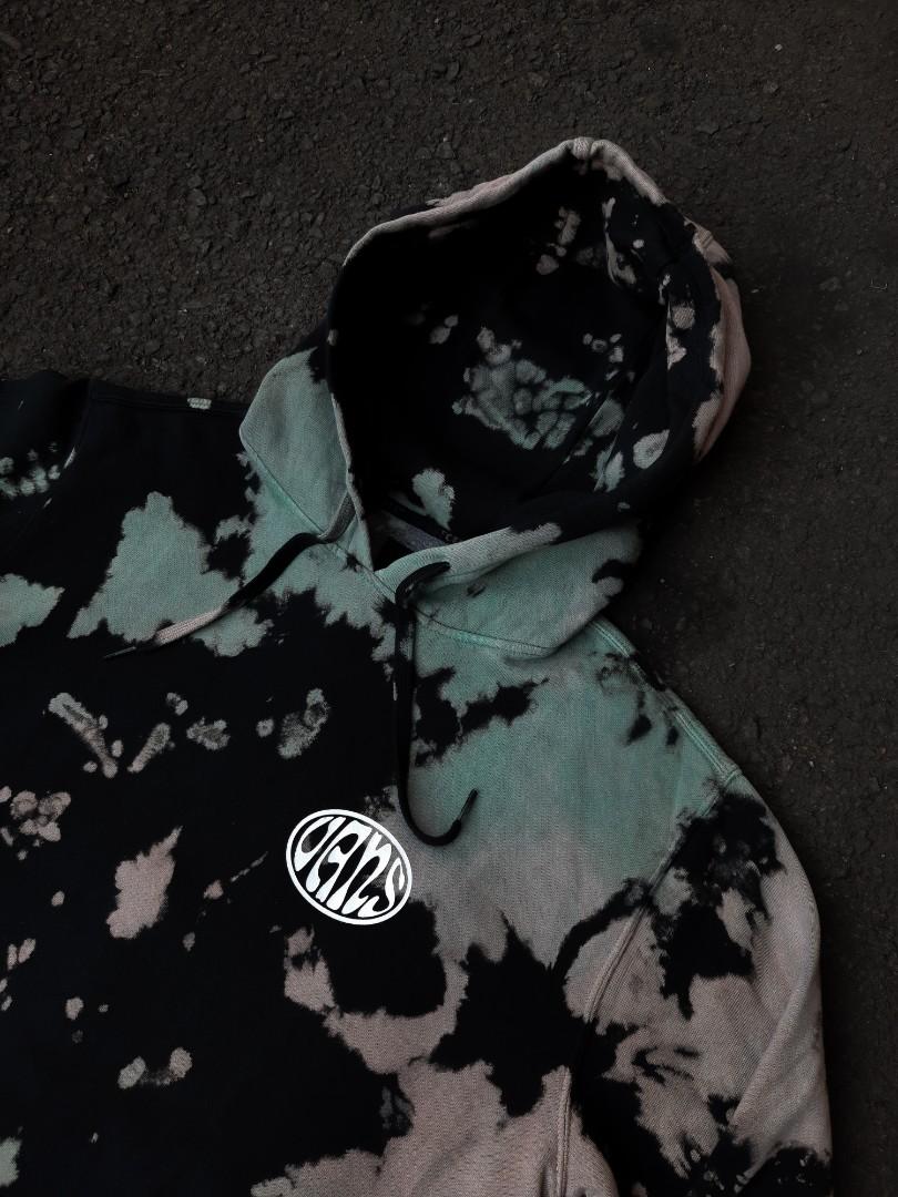 Vans Hell Yeah Tie Dye Hoodie Fesyen Pria Pakaian Baju Luaran