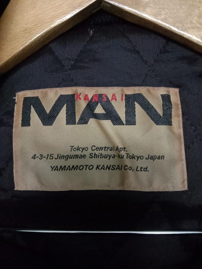Vintage 80s 90s Kansai Man Super Star Varsity Jacket, Men's