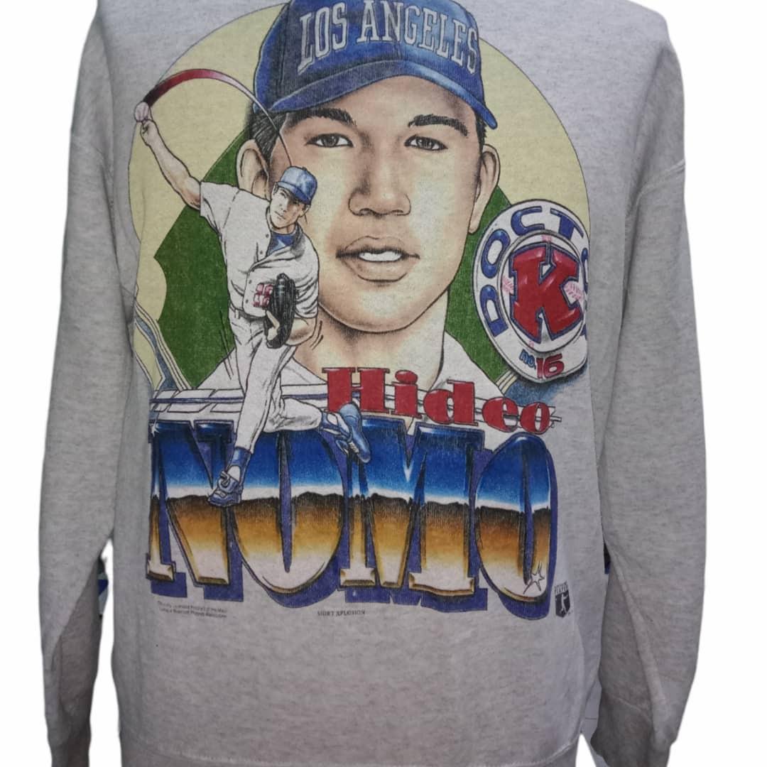 Vintage 90s Hideo Nomo MLB LA Dodgers Shirt, Men's Fashion, Tops & Sets,  Tshirts & Polo Shirts on Carousell