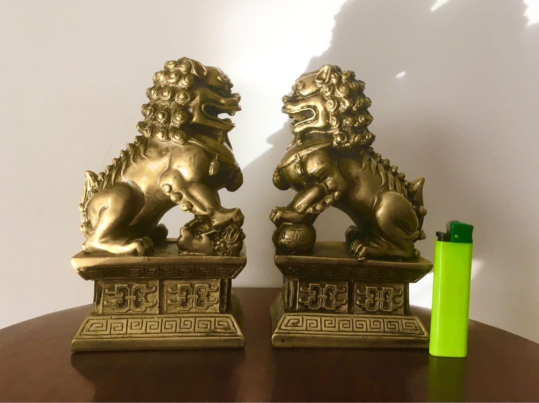 Vintage Feng Shui Foo Dogs Fu Dogs Guardian Lion Shishi Hobbies Vintage Feng Shui Foo Dogs Fu Dogs Guardian Lion Shishi Hobbies