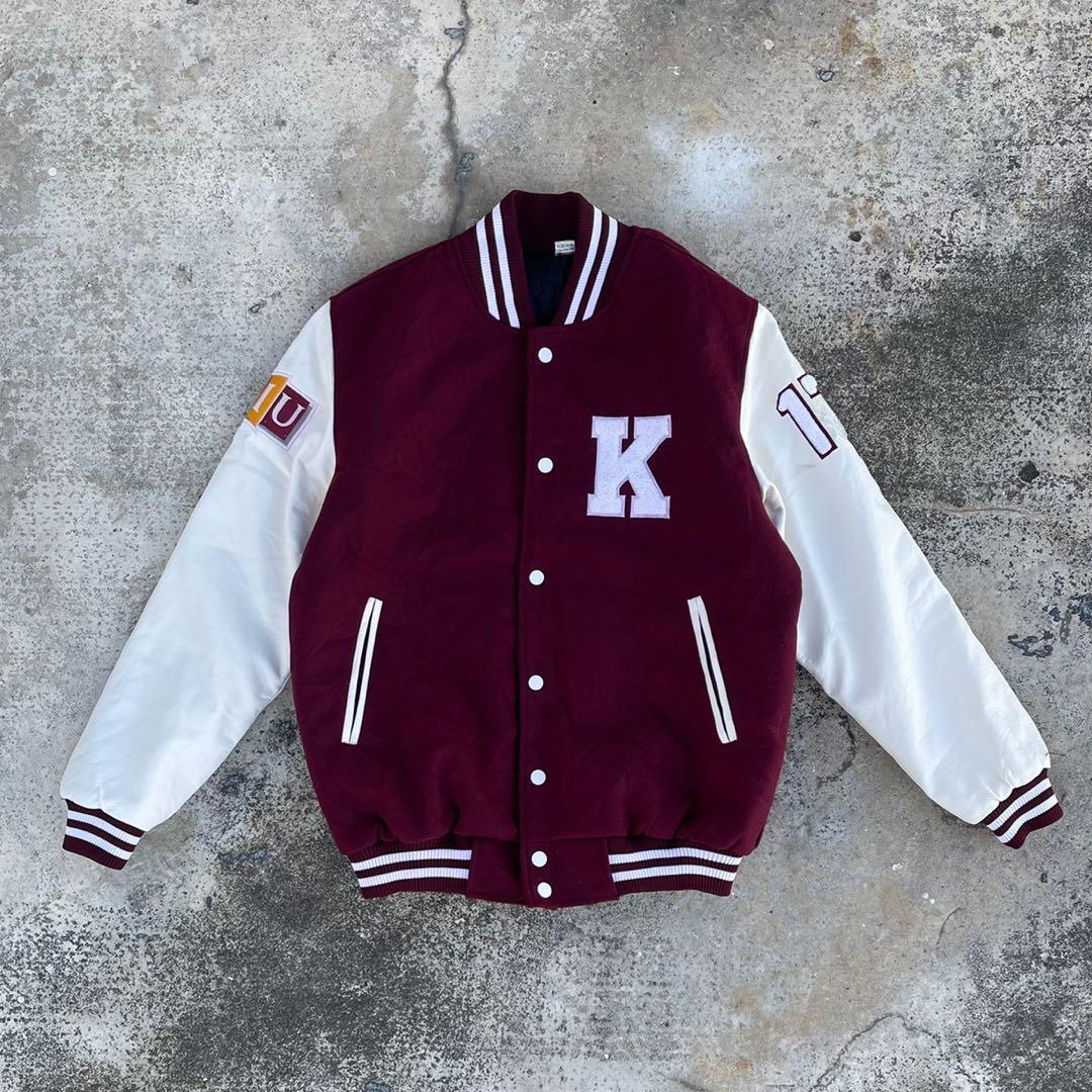 Vintage Korea University Varsity Jacket, Men's Fashion, Coats, Jackets