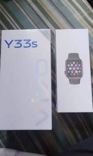 VIVO Y33S 
BRAND NEW AND SEALED ORIGINAL NTC APPROVED WITH FREE SMART WATCH