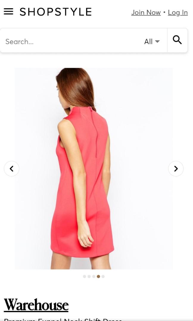 Warehouse shift dress cheap