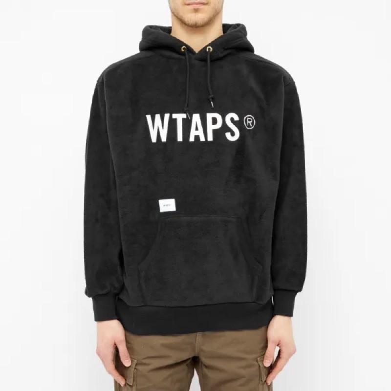 パーカーwtaps19aw DOWNY 02 / SWEATSHIRT. POLY Ｌ - トップス パーカー