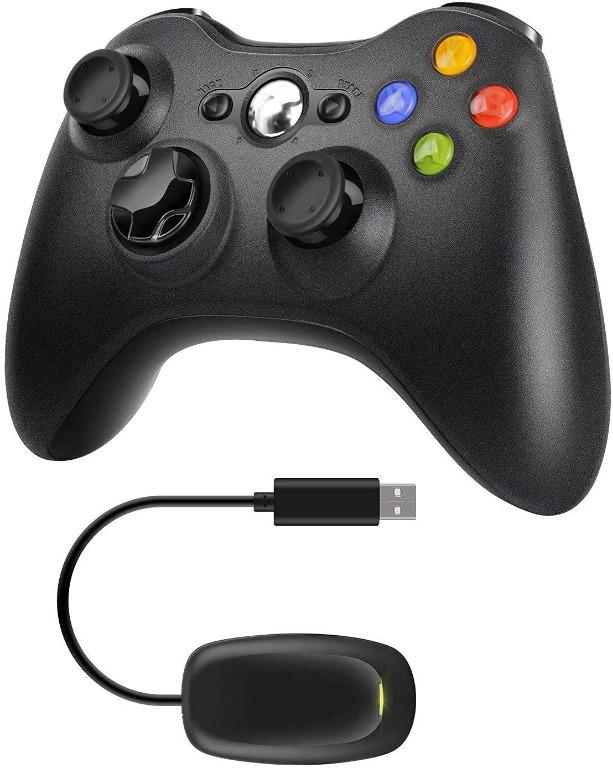 YAEYE Wired Controller for Xbox 360, Game Controller for 360 with  Dual-Vibration Turbo Compatible with Xbox 360/360 Slim and PC Windows  7,8,10,11