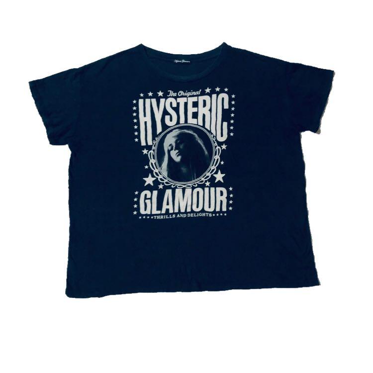 (XXL) HYSTERIC GLAMOUR THRILLS AND DELIGHTS OVERSIZE T-SHIRT