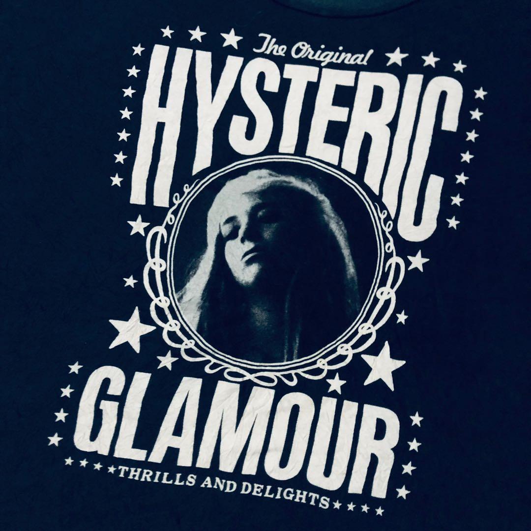 (XXL) HYSTERIC GLAMOUR THRILLS AND DELIGHTS OVERSIZE T-SHIRT