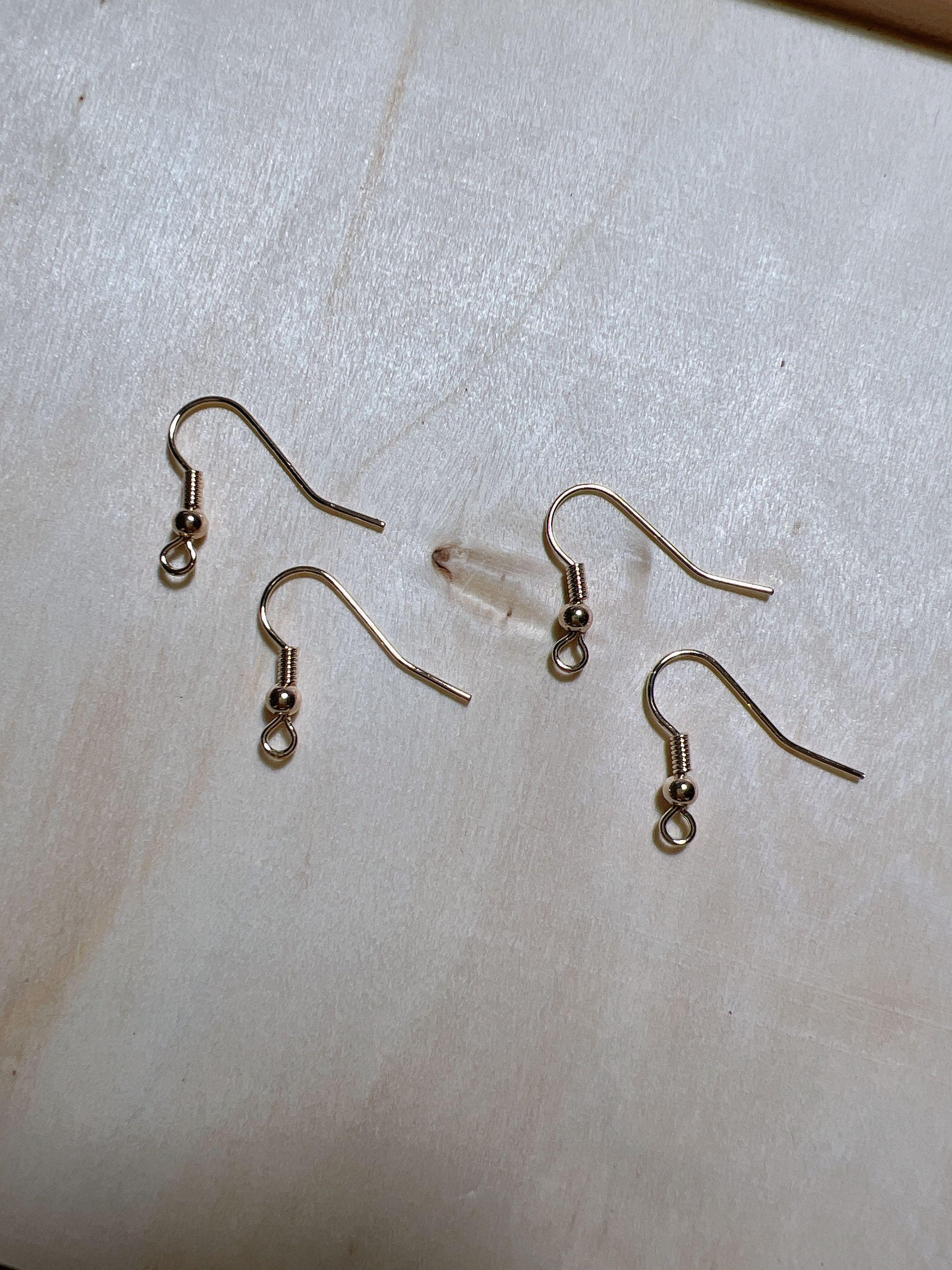 Gold earrings hotsell with hooks