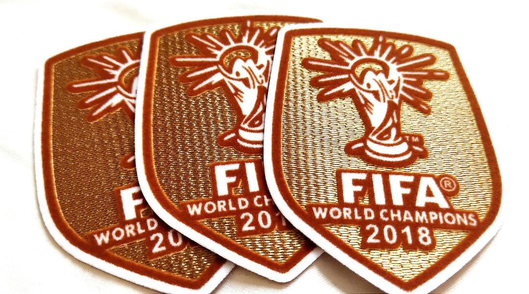 2018 Fifa World Champions Gold Badge