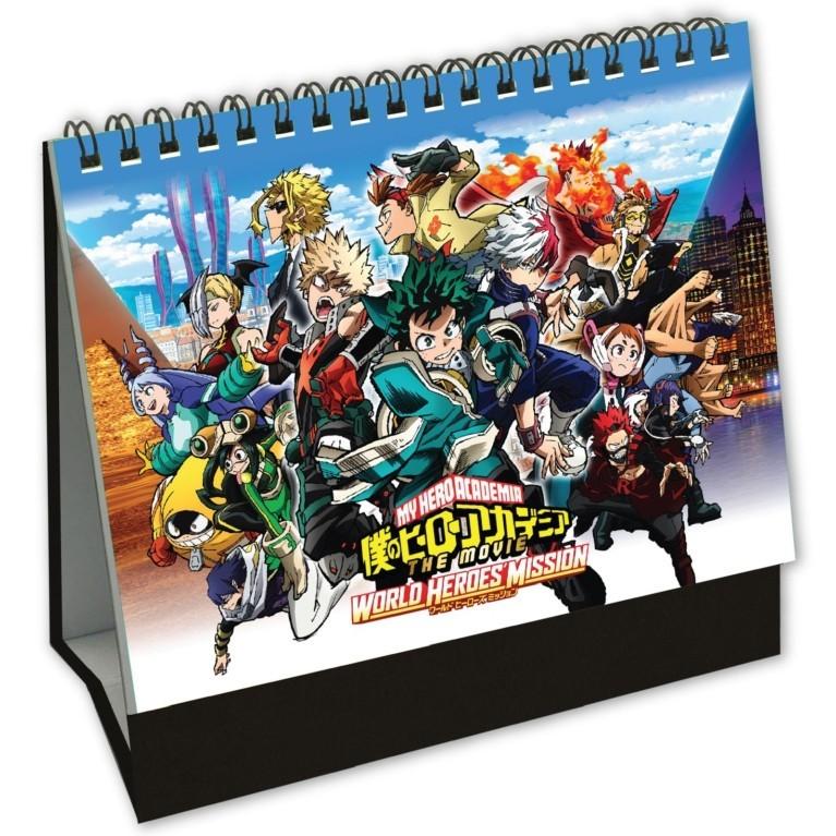 我的英雄學院我英my Hero Academia Mha 劇場版世界英雄任務限量坐枱22月曆 興趣及遊戲 手作 自家設計 文具及工藝 畫作及印刷品 我的英雄學院我英my Hero Academia Mha 劇場版世界英雄任務限量坐枱22月曆 興趣及遊戲 手作 自家設計 文具及工藝 畫作及印刷品
