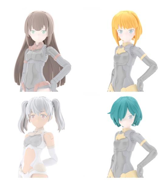 訂貨 Bandai 模型30分鐘少女前線髮型替換部件vol 5 全4種 一套4款 原箱4盒 30ms Option Hair Style Parts Vol 5 All 4 Types 興趣及遊戲 玩具 遊戲類