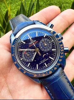 Affordable omega blue side of the moon For Sale Watches Carousell Singapore