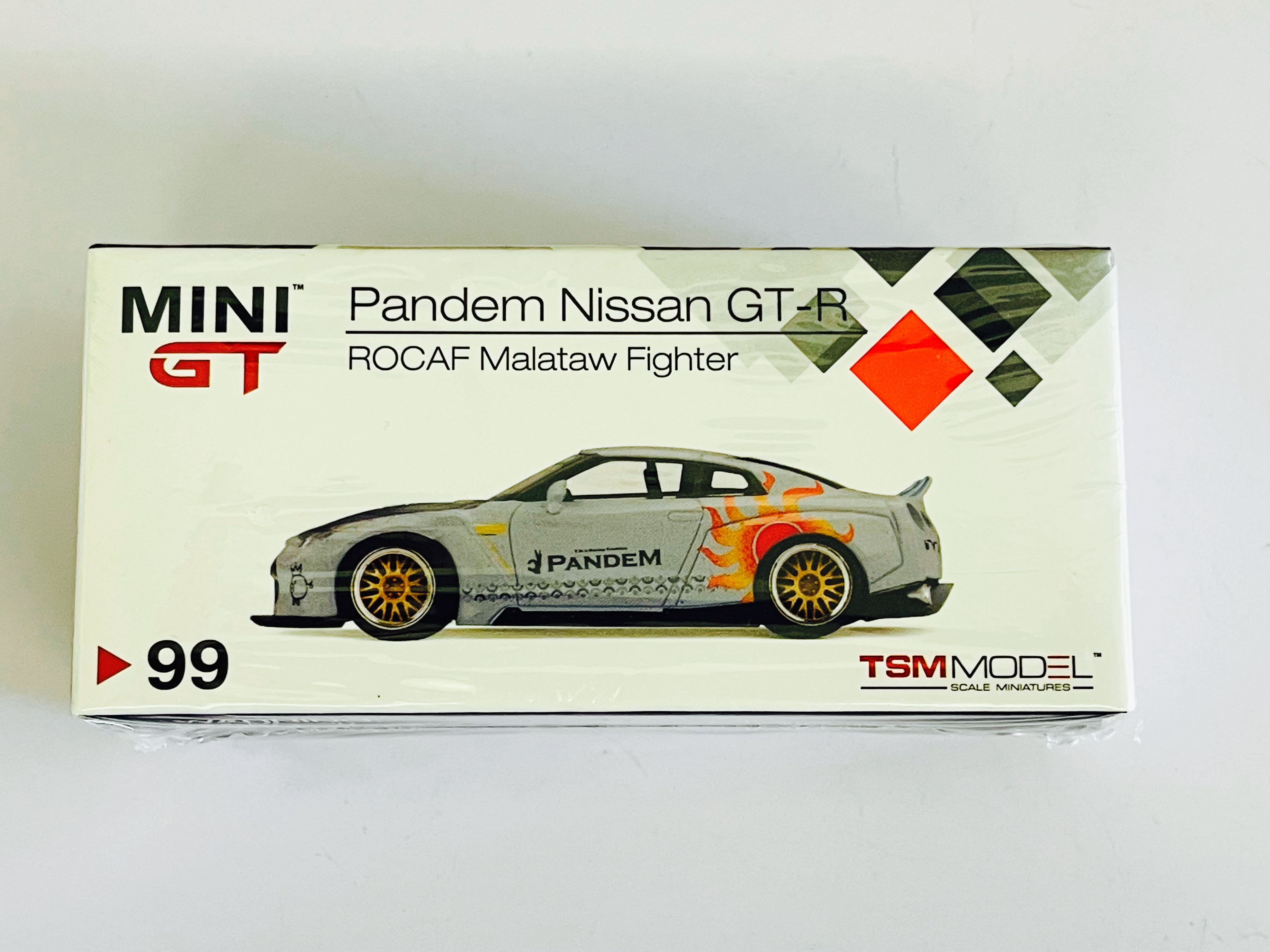 か*ー様 MINI GT No.99 GT-R malataw fighter MINI GT Soars High With Pandem GT-R “Malataw” Fighters