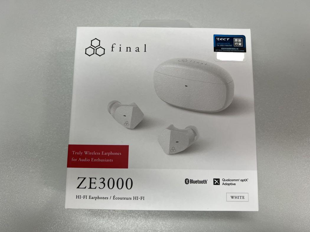 全新Final ZE3000 原裝行貨IPX4 抗汗防水濺f-Core for Wireless 無線