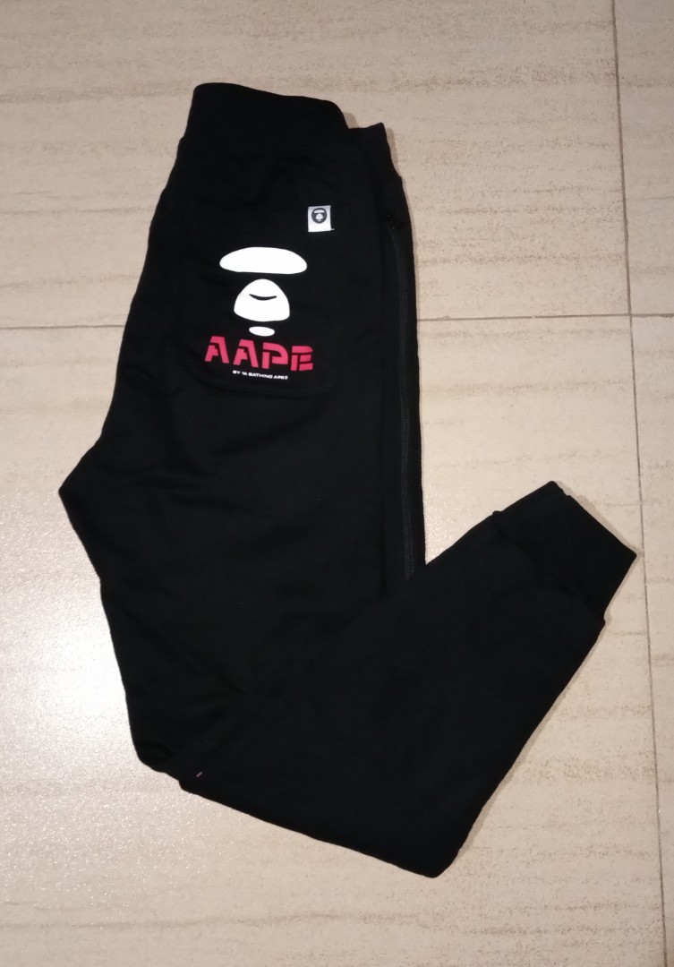 Aape jogger pants / SweatPAnts, Men's Fashion, Bottoms, Joggers on