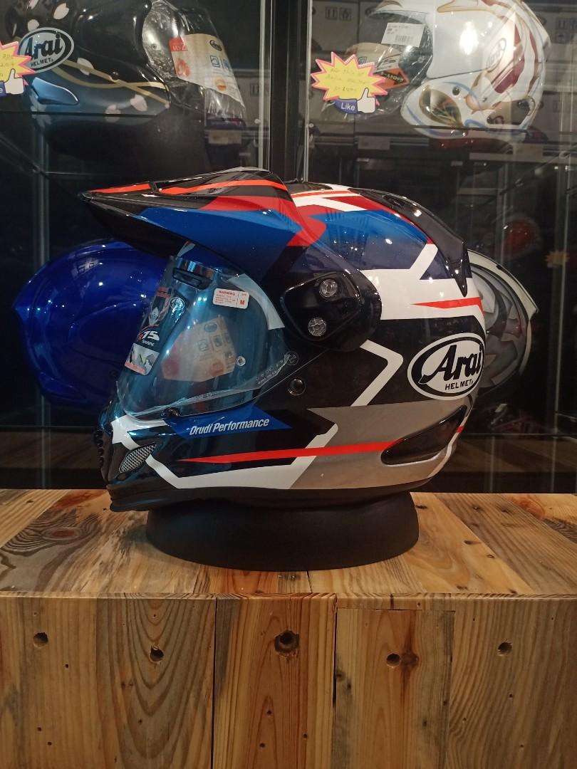 Arai depart blue discount metallic