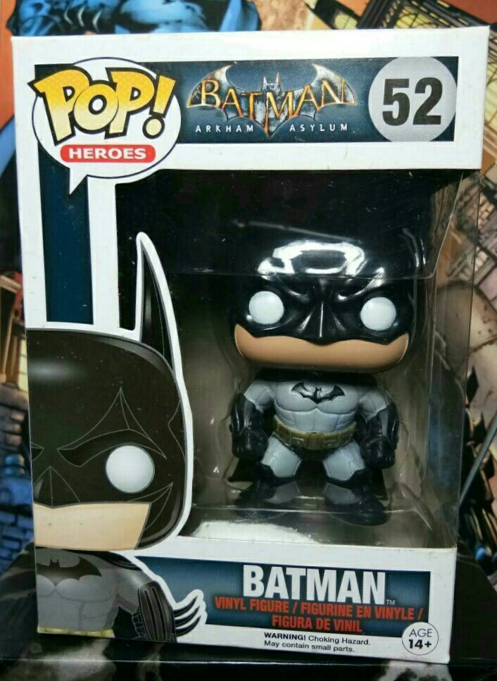 Funko 6610 Pop! Heroes: Batman Arkham Asylum Batman (Detective Mode ...