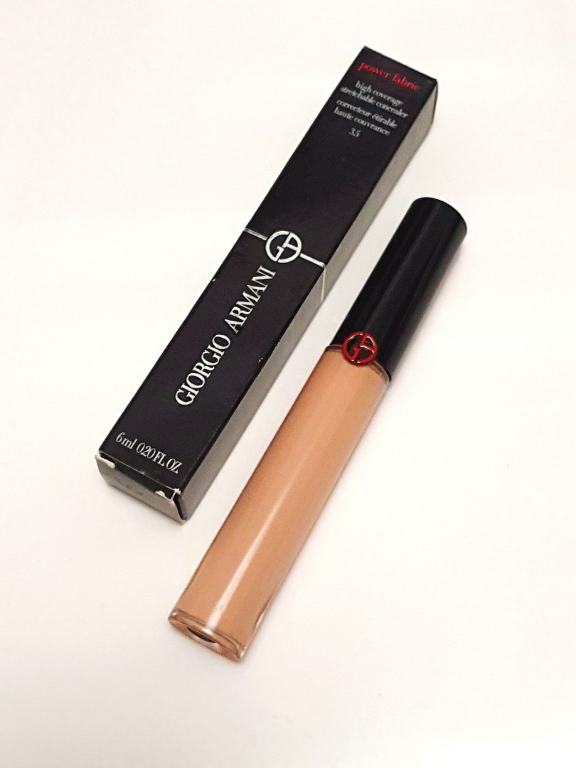 Giorgio Armani ~ Power Fabric Concealer 6ml (# or #4), Beauty & Personal  Care, Face, Makeup on Carousell