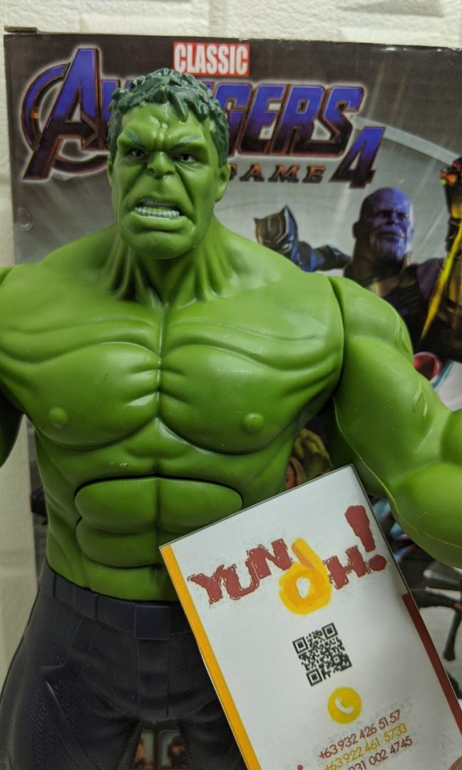 Avengers Action figure (Hulk), Hobbies & Toys, Toys & Games on Carousell