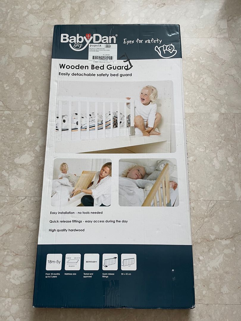 Baby Dan bed guard, Babies & Kids, Baby Nursery & Kids Furniture, Bed Guards on Carousell