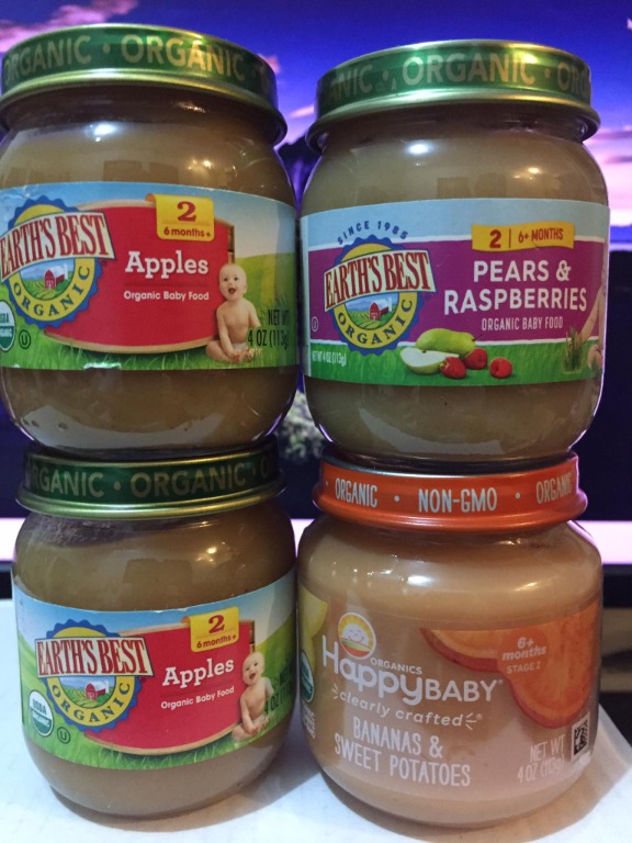Baby Food Earth S Best Organic Apple Kiwi Spinach Banana For 6 Month Old Baby Food Drinks Packaged Instant Food On Carousell