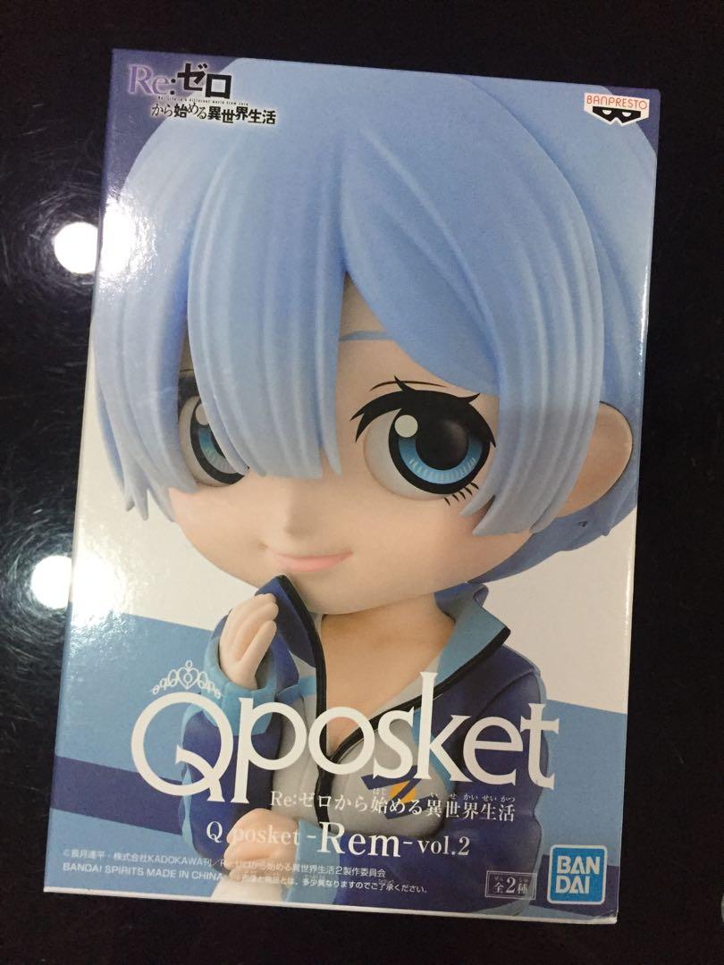 Banpresto Q posket - Rem Version B Qposket, Hobbies Toys, Collectibles Memorabilia, Fan Merchandise on Carousell Banpresto Q posket - Rem Version B Qposket, Hobbies Toys, Collectibles Memorabilia, Fan Merchandise on Carousell