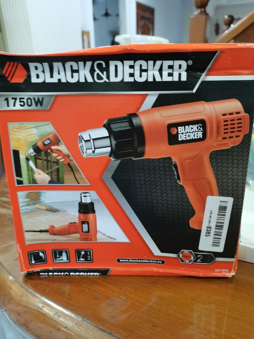 Black & Decker Heat Gun 1750W, Everything Else on Carousell
