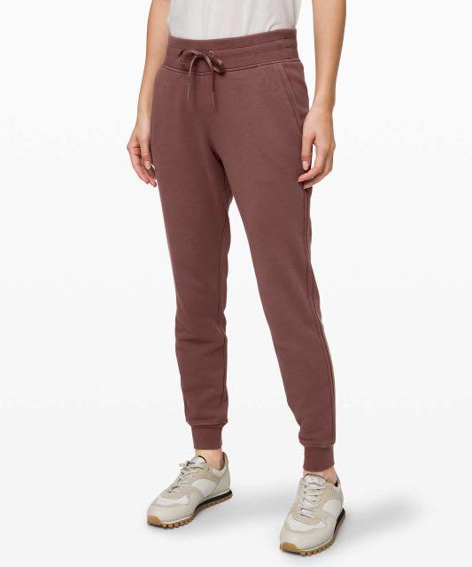 BN Lululemon Warm Down Joggers Antique 
