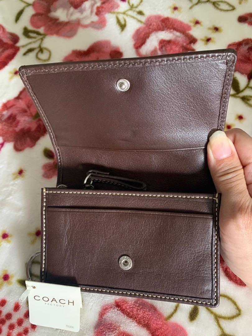 Brand New coach purse wallet chocolate brown
